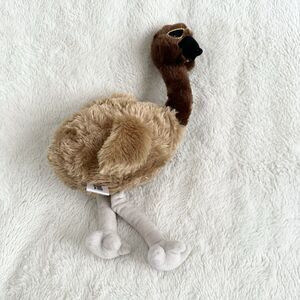 Liberty Mutual Limu Emu Plush Stuffed Toy 15" Tall Bird No Shirt